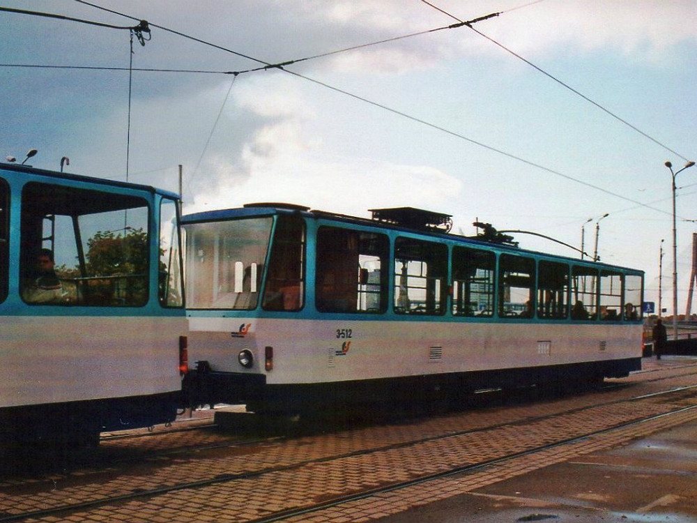 Рыга, Tatra T3MR (T6B5-R) № 3-512