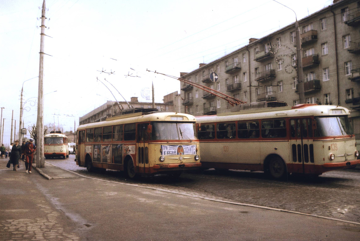 Черновцы, Škoda 9Tr18 № 139; Черновцы — Исторические фотографии (до 1991 года)