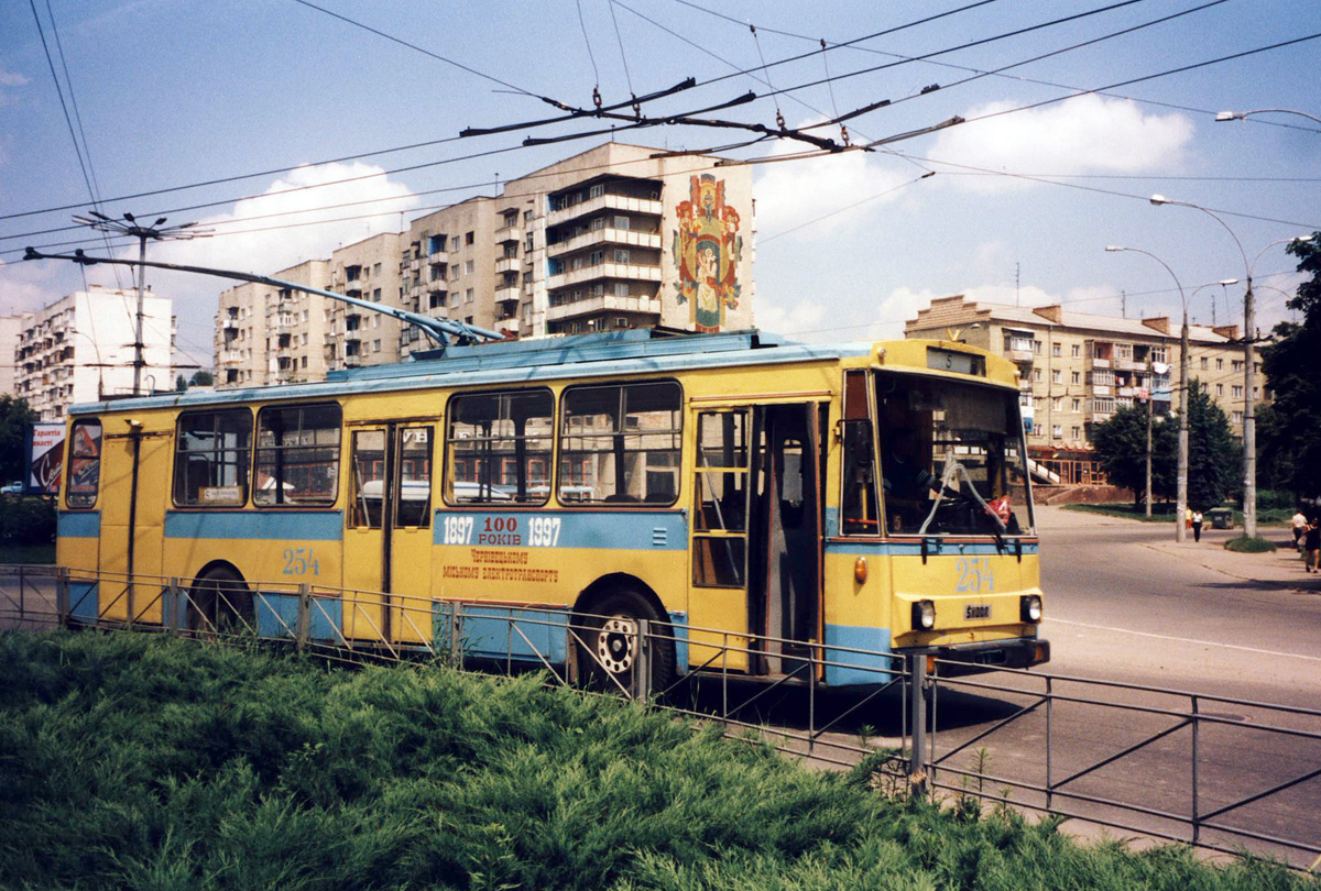 Tšernivtsi, Škoda 14Tr02 № 254; Tšernivtsi — Old photos (1992-2000)