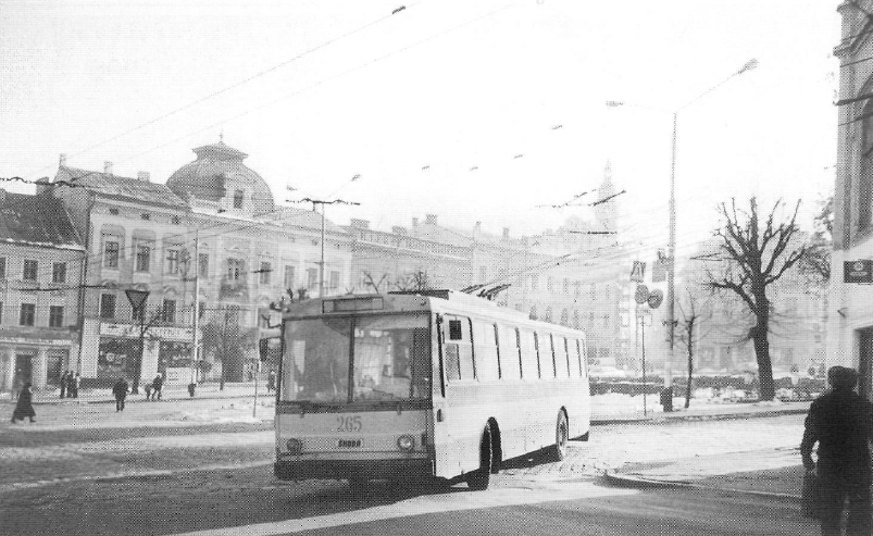 Черновцы, Škoda 14Tr02 № 265; Черновцы — Исторические фотографии (1992-2000 годов)