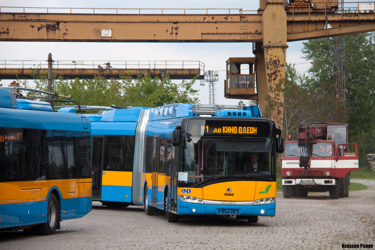 Софія, Škoda 27Tr Solaris III № 1671; Софія — Доставка на новите тролейбуси Škoda 27Tr Solaris  III — януари 2014 — май 2015 г.