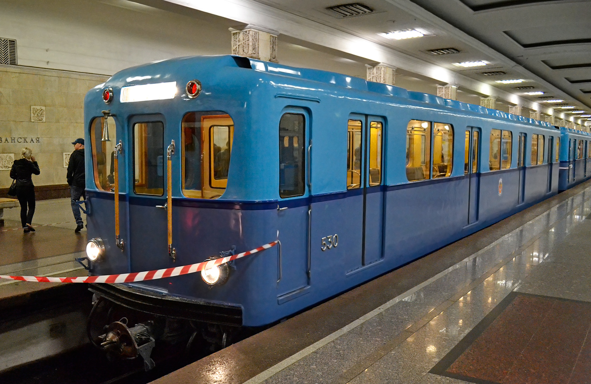 Москва, Г № 530; Москва — Выставка подвижного состава в честь Дня города 5 — 6 сентября 2015