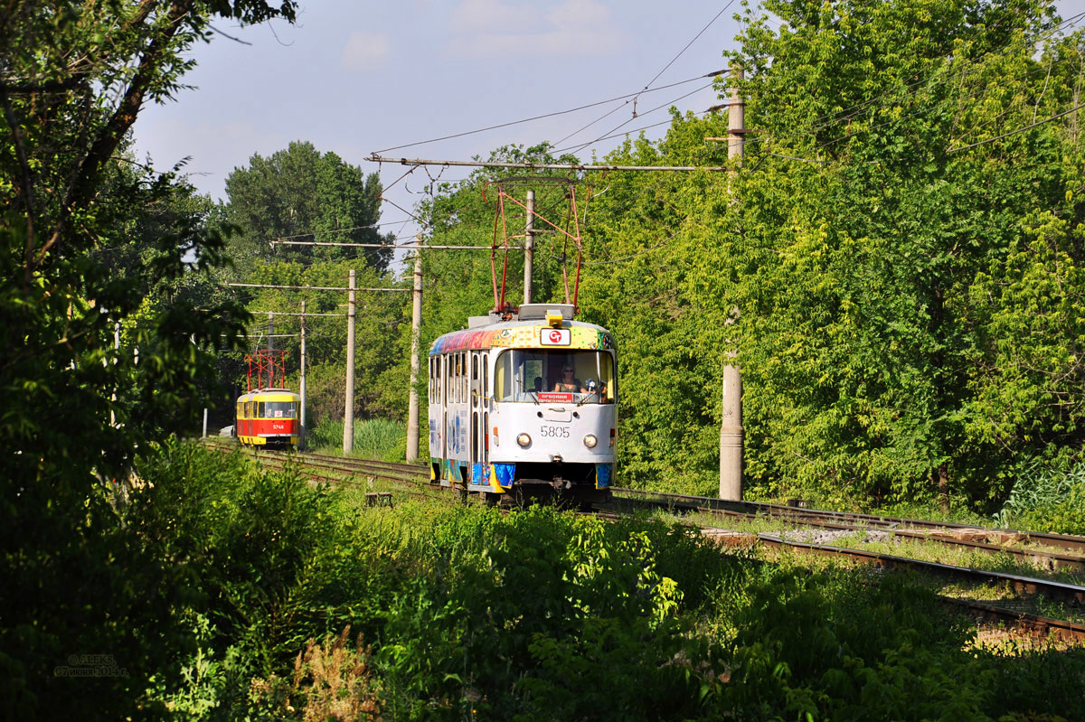 Волгоград, Tatra T3SU № 5805