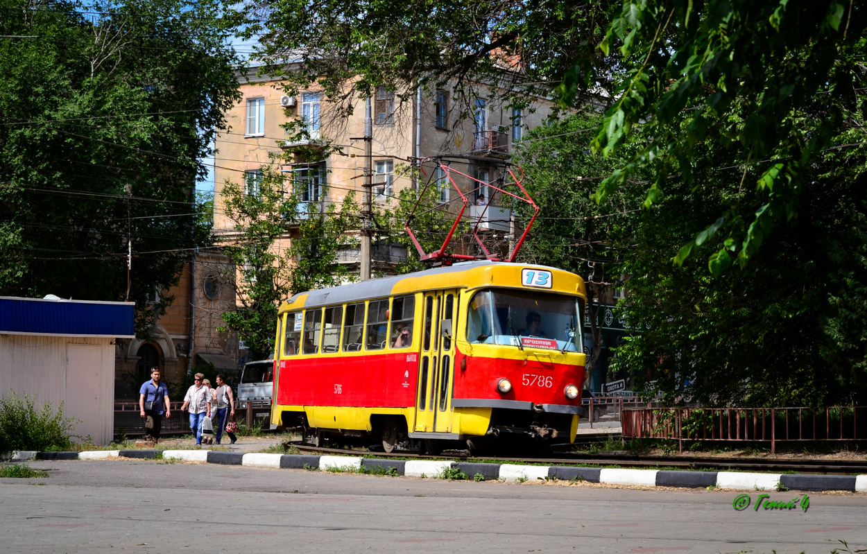 Volgograd, Tatra T3SU (2-door) # 5786