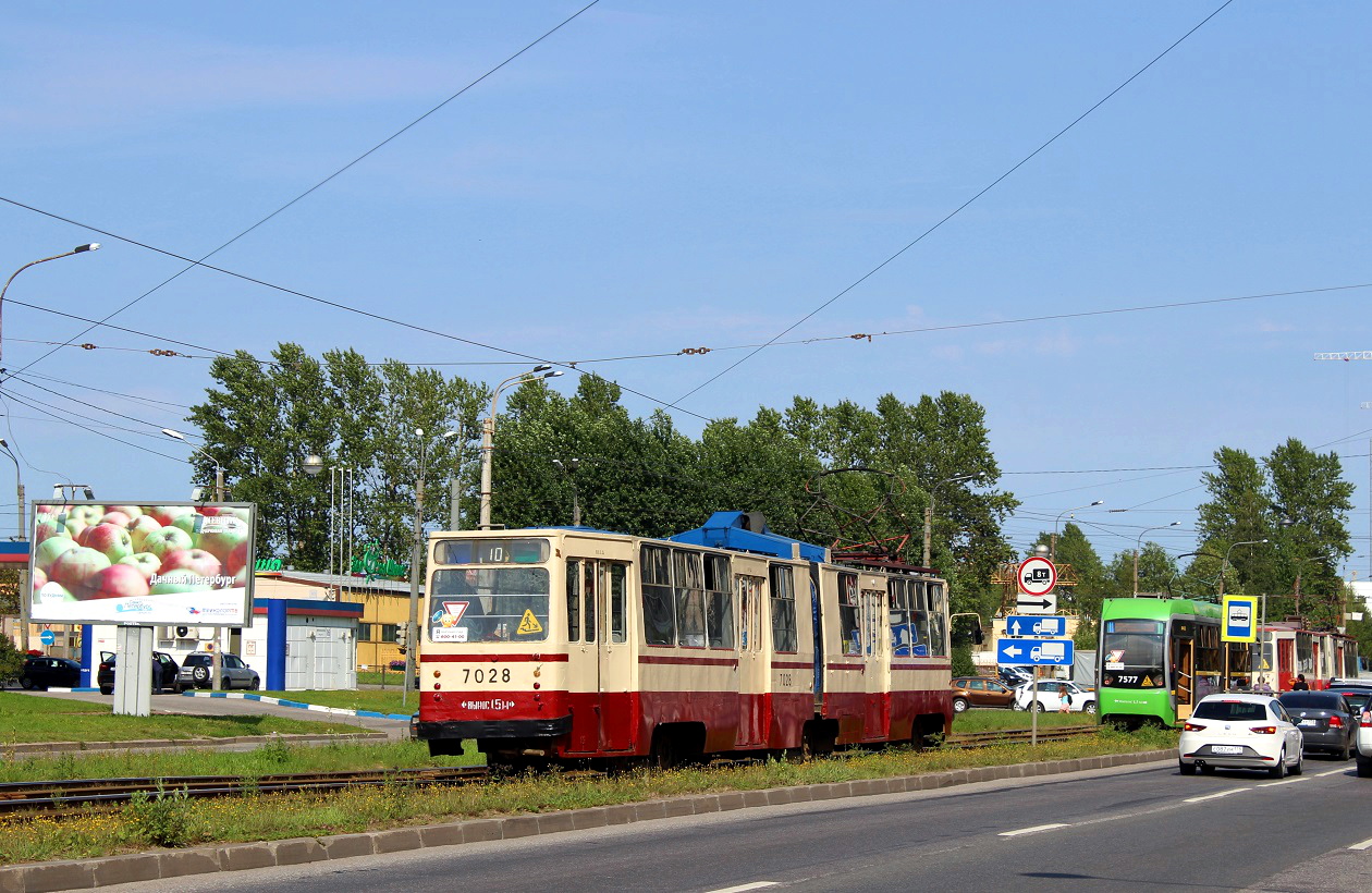 Санкт-Петербург, ЛВС-86К № 7028