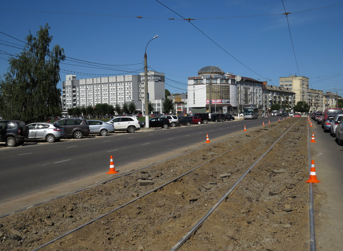 Tver — Construction and repair of tramways (1991 — 2018)