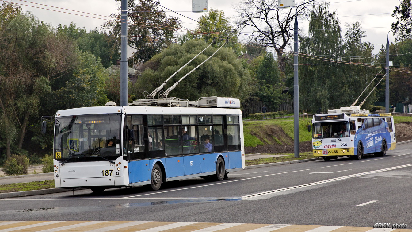 Vladimiras, Trolza-5265.00 “Megapolis” nr. 187; Vladimiras, ZiU-682G-016.04 nr. 264