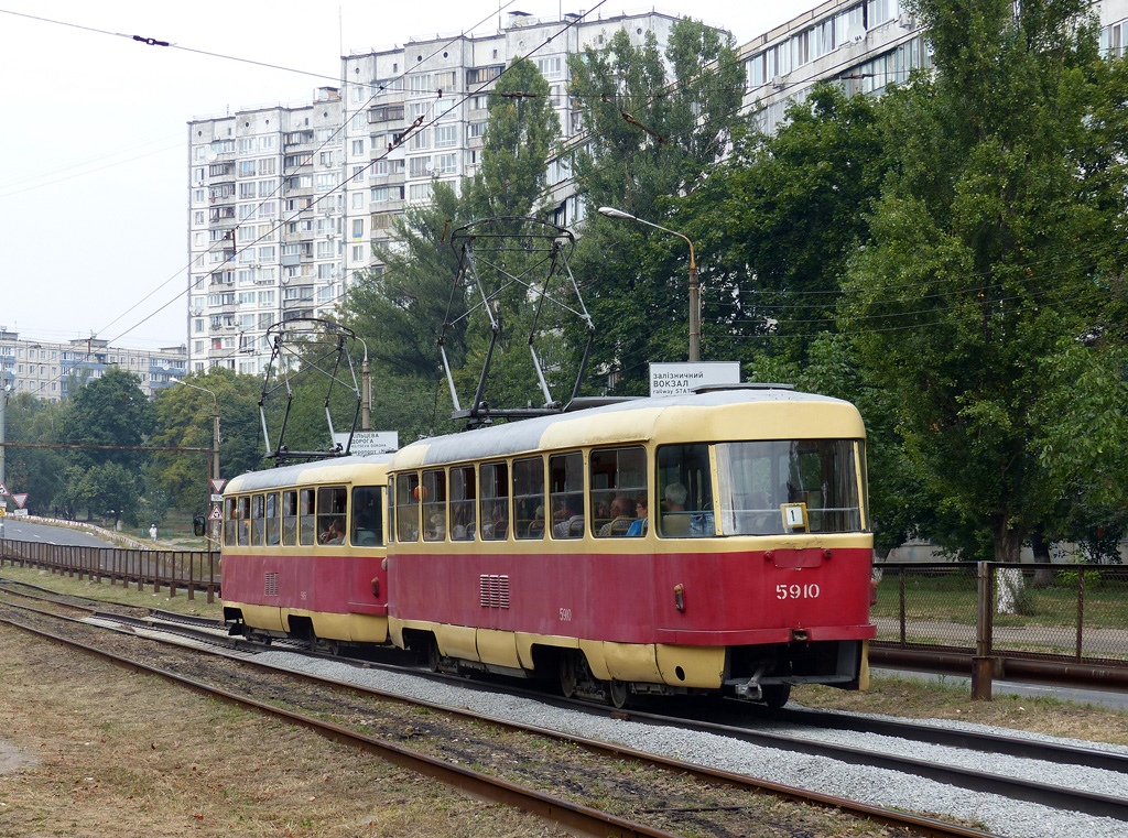 Киев, Tatra T3SU № 5910