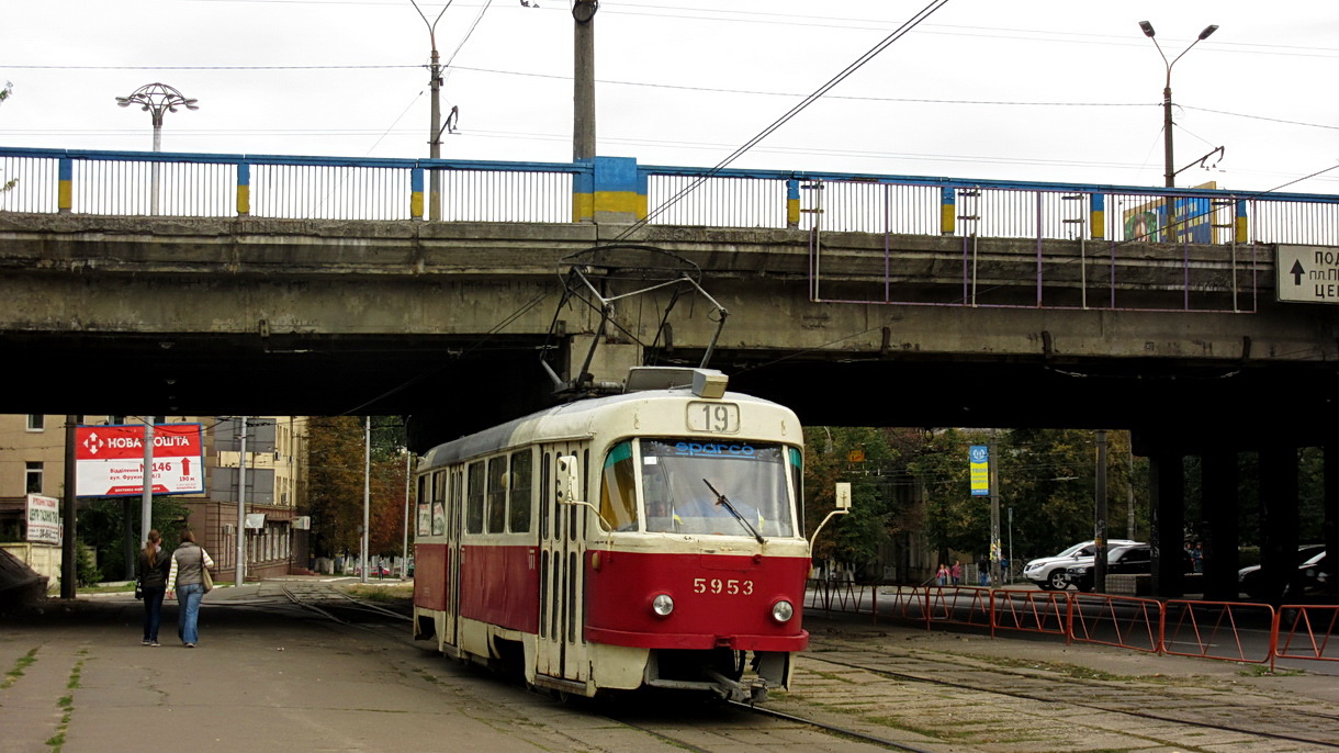Киев, Tatra T3SU № 5953