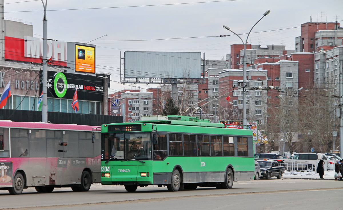Novosibirsk, Trolza-5275.05 “Optima” č. 3304