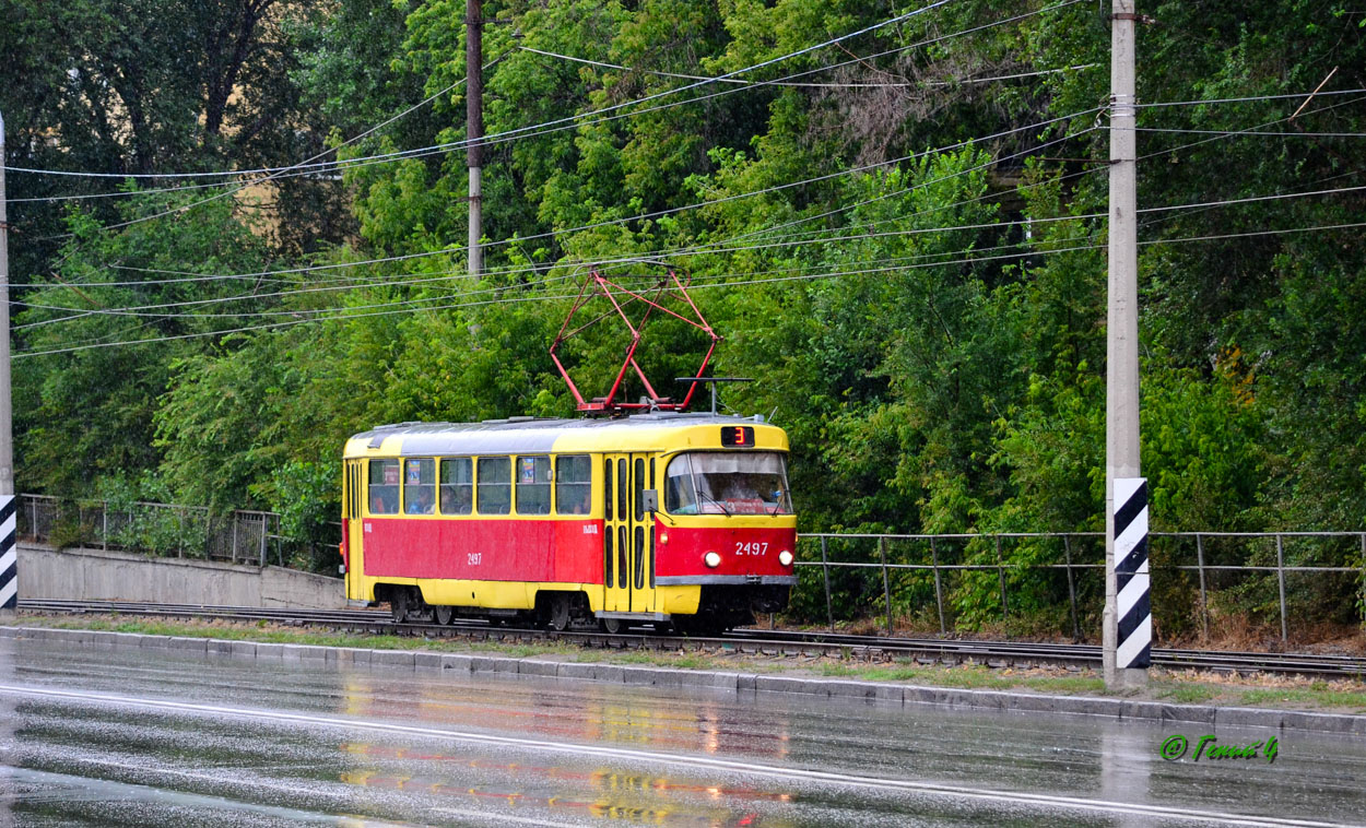 Volgográd, Tatra T3SU (2-door) — 2497