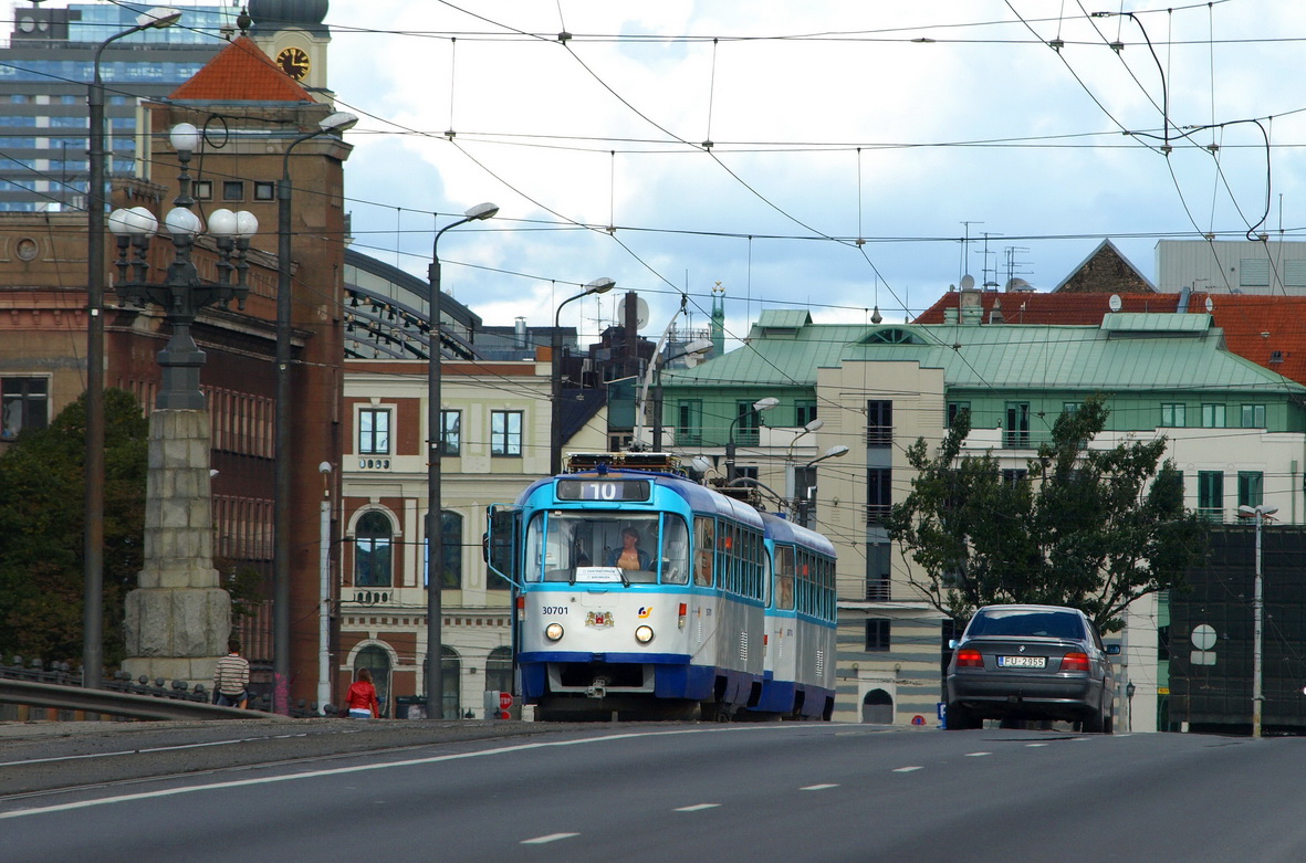 Riga, Tatra T3A — 30701