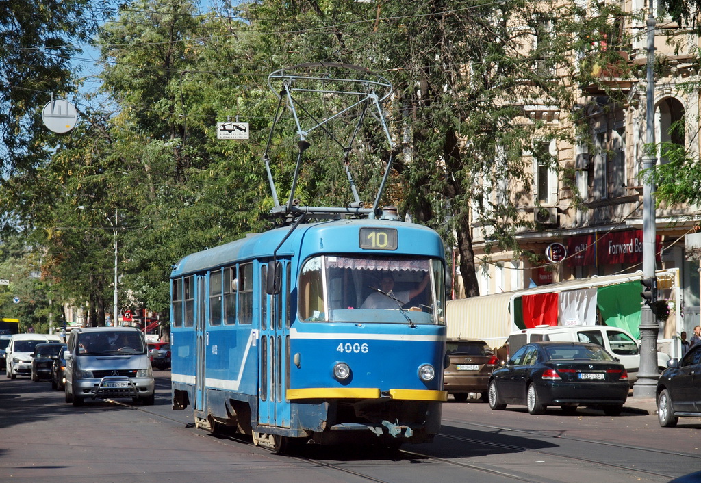 Одесса, Tatra T3R.P № 4006