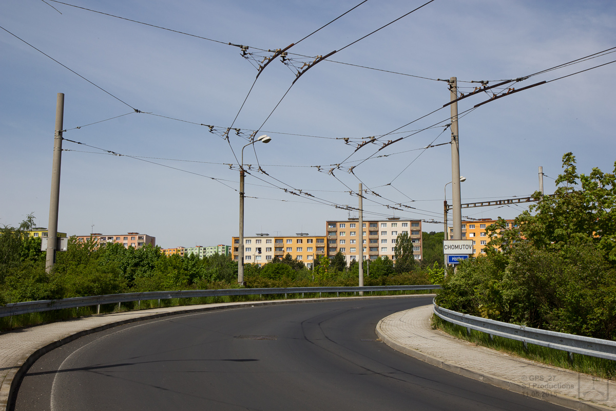 Хомутов — Троллейбусные линии и инфраструктура