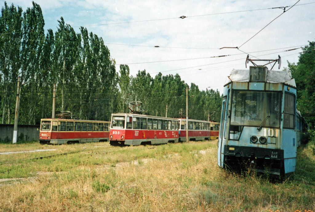 Енакиево, 71-605А № 055; Енакиево, ЛТ-10 № 101