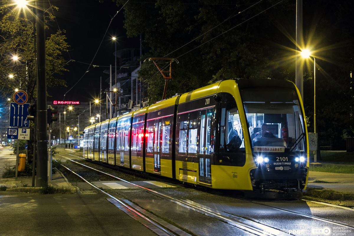Трамвай в будапеште