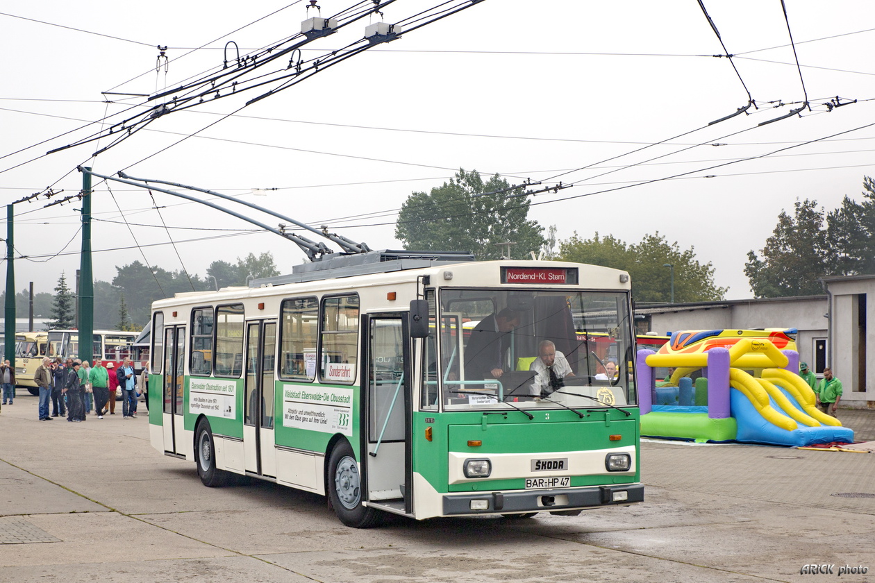 Eberswalde, Škoda 14Tr03 # 3; Eberswalde — Anniversary: 75 years of trolleybuses in Eberswalde (12.09.2015) • Jubiläum: 75 Jahre Obusbetrieb in Eberswalde (12.09.2015)