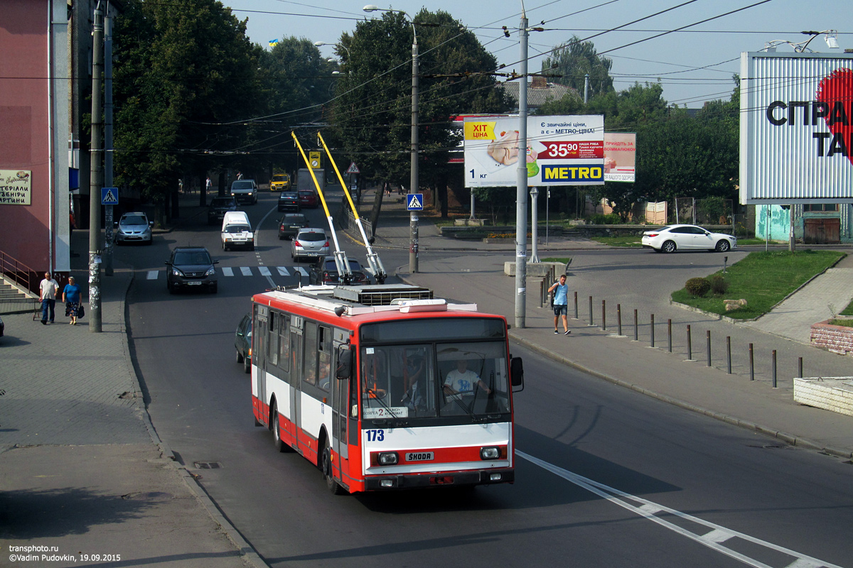 Rivne, Škoda 14Tr10/6 # 173