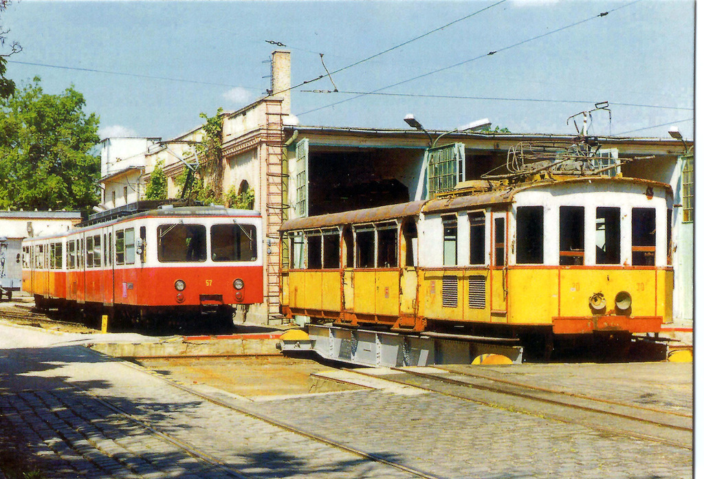Будапешт, SGP G/T1G № 57; Будапешт, Зубчатый электровоз Winterthur № 30; Будапешт — Зубчатая железная дорога; Будапешт — Трамвайные депо