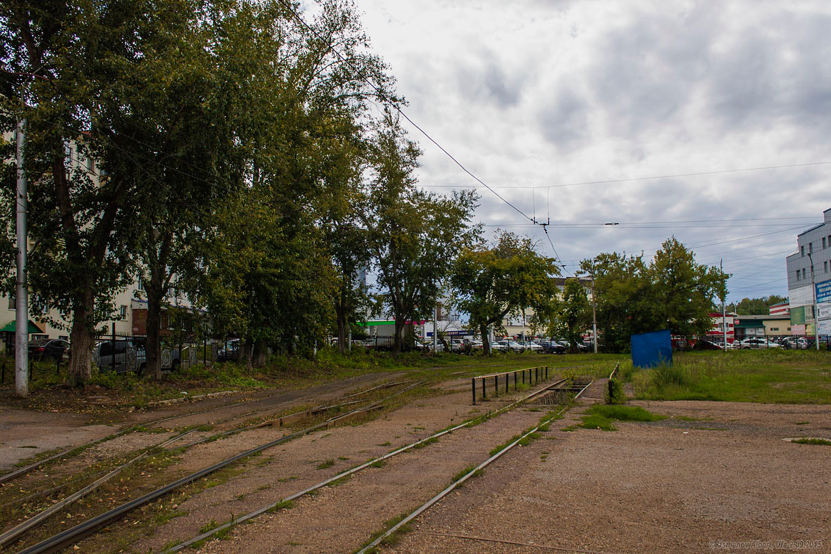 Ufa — Terminals and loops (tramway)