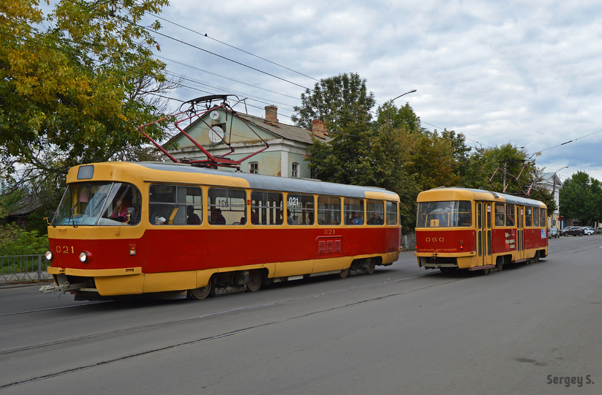 Oryol, Tatra T3SU # 021; Oryol, Tatra T3SU # 060