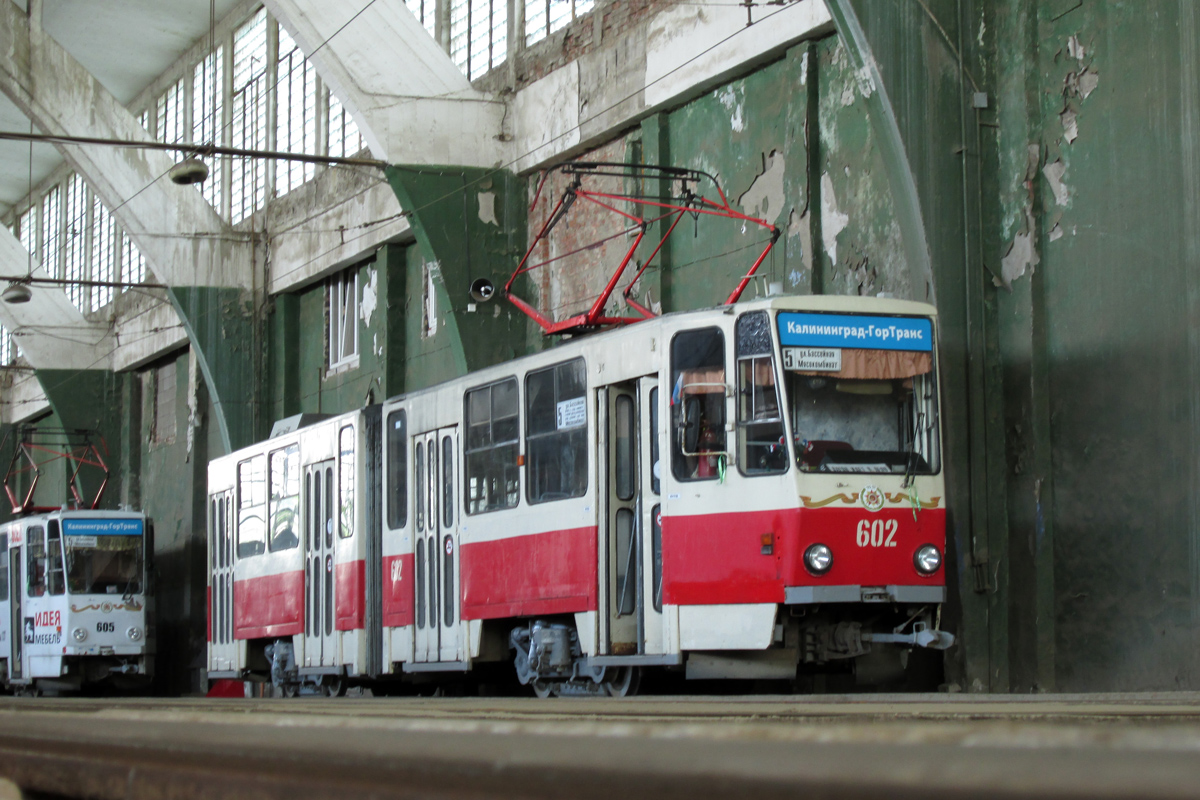 Kaliningrad, Tatra KT4D № 602