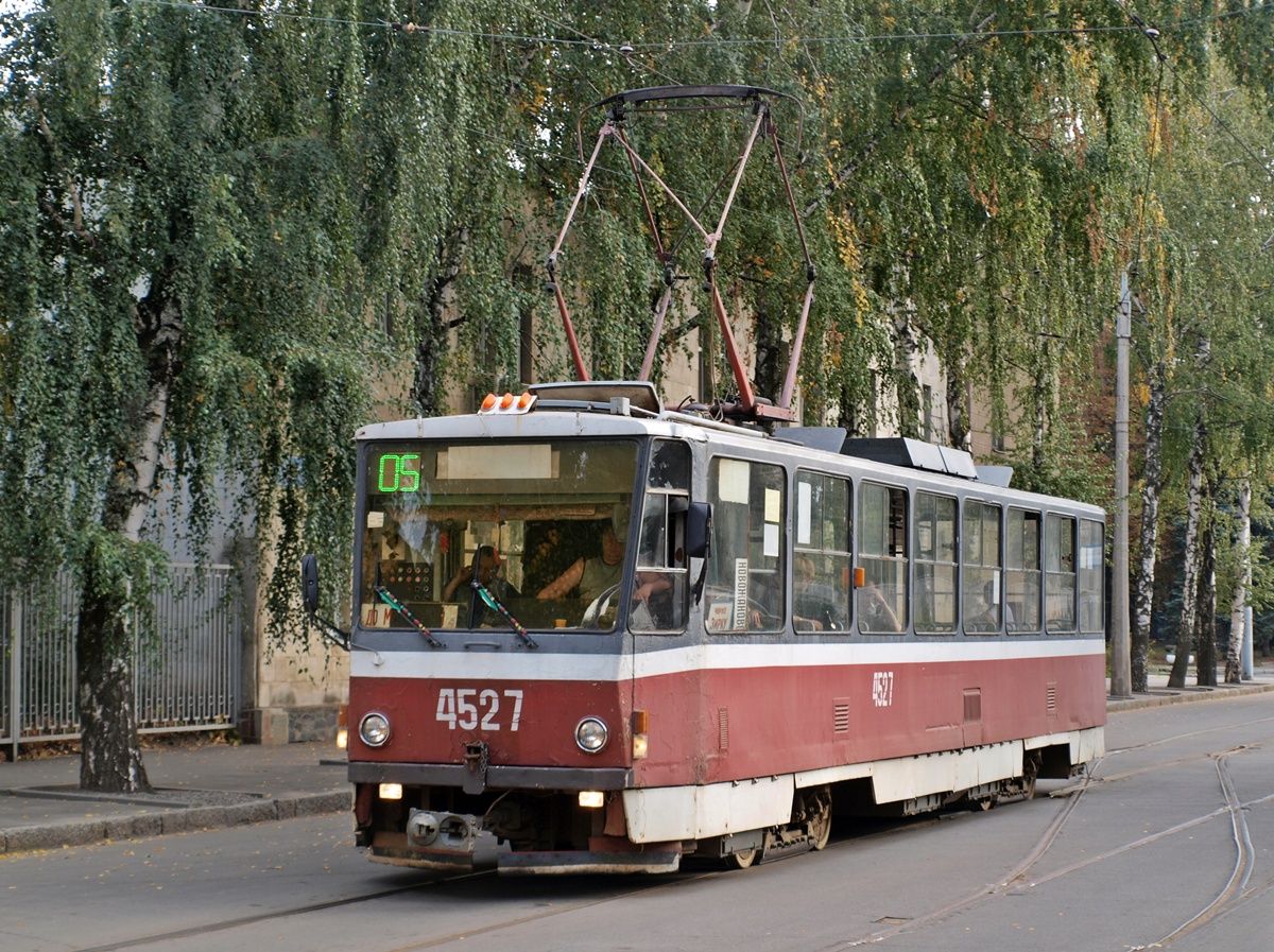Харків, Tatra T6B5SU № 4527