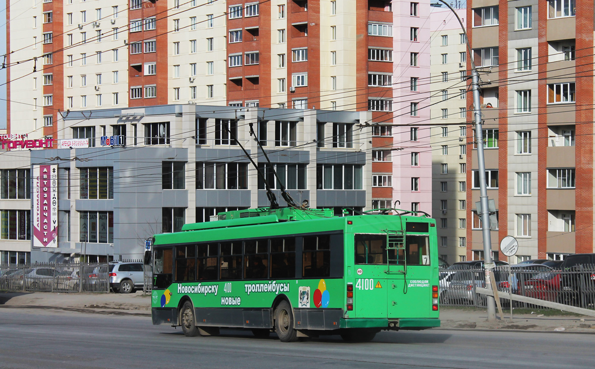 Novosibirsk, Trolza-5275.05 “Optima” č. 4100