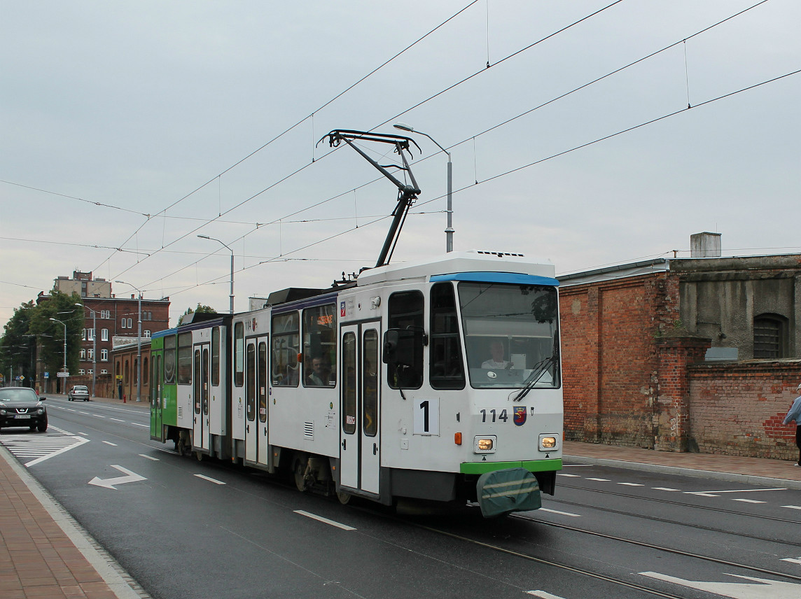 Щецин, Tatra KT4DtM № 114