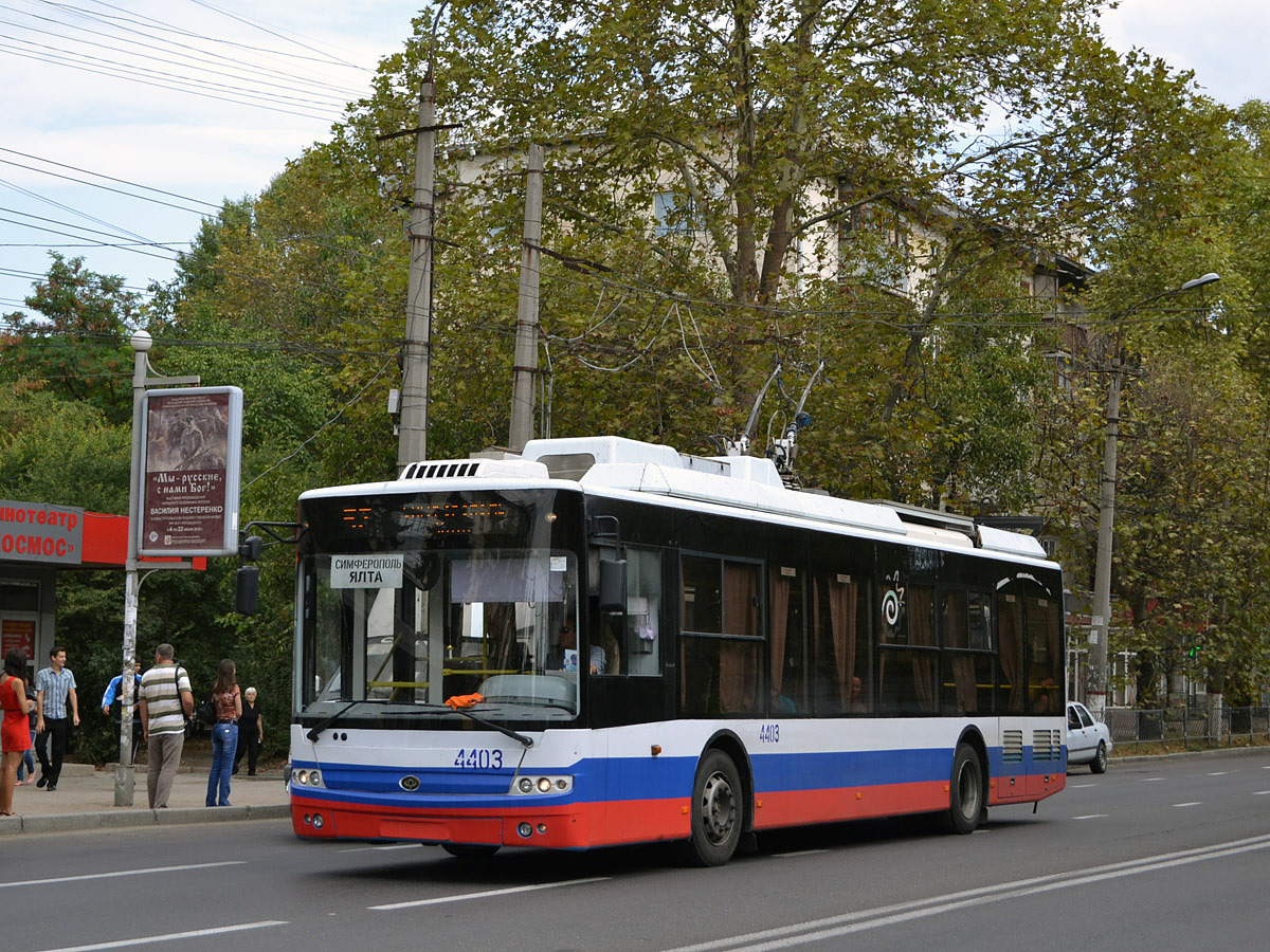 Крымский троллейбус, Богдан Т70115 № 4403