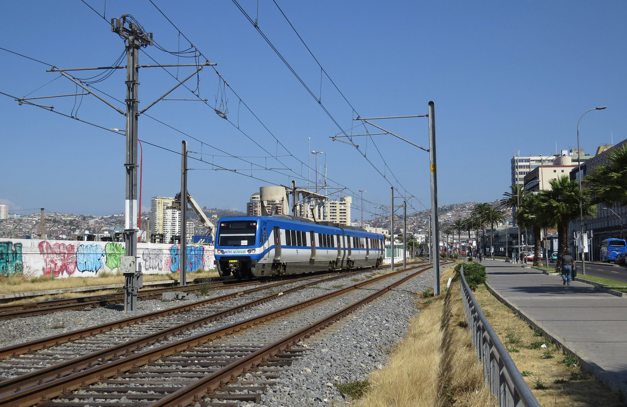 Вальпараисо, Alstom X'Trapolis 100 № 26; Вальпараисо — Пригородный метрополитен Valparaíso — Viña del Mar — Limache