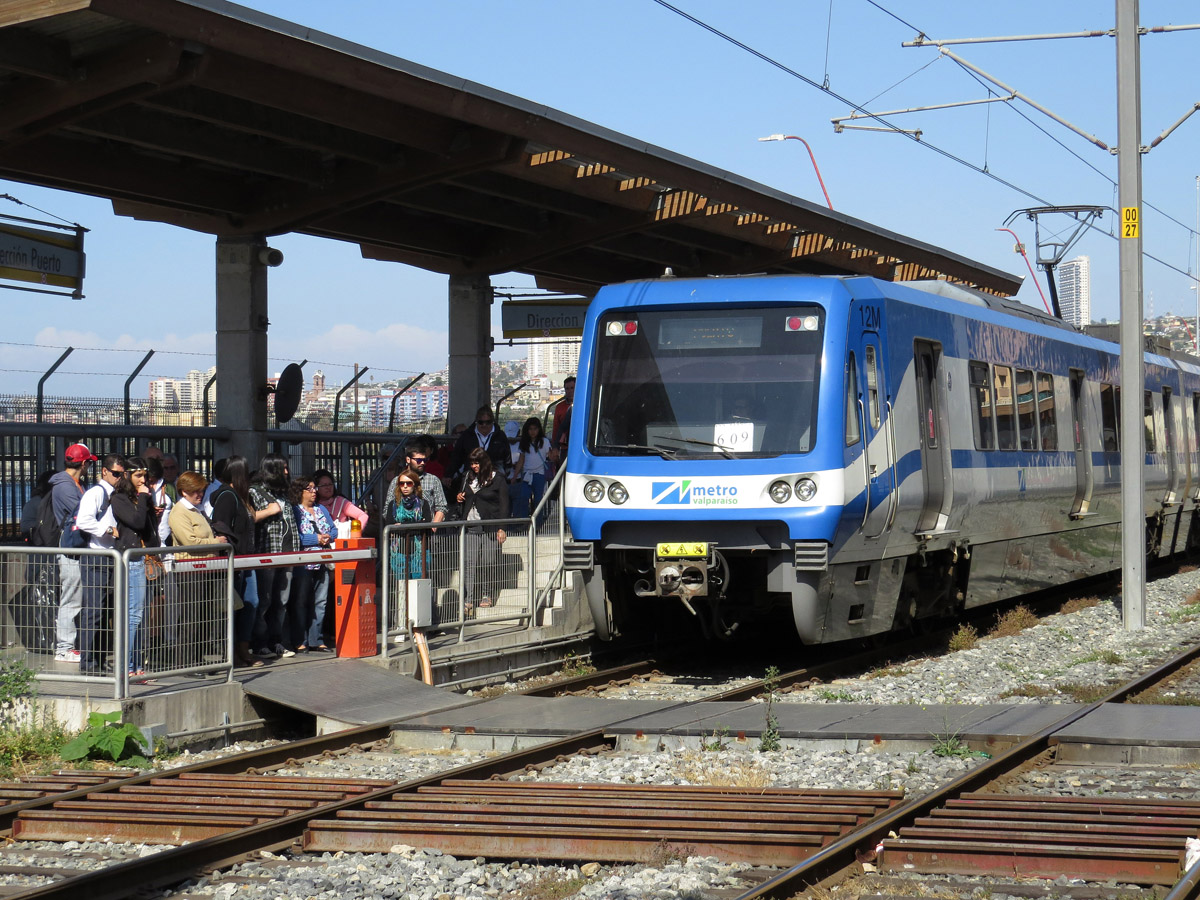 Valparaiso, Alstom X'Trapolis 100 Nr. 12; Valparaiso — Suburban metro Valparaíso — Viña del Mar — Limache