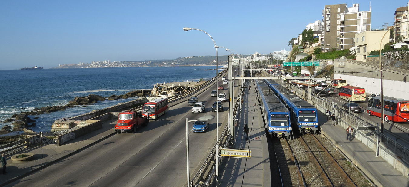 Вальпараисо, Alstom X'Trapolis 100 № 04; Вальпараисо — Пригородный метрополитен Valparaíso — Viña del Mar — Limache