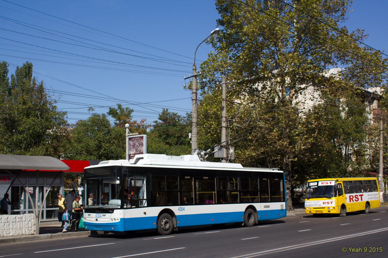 Crimean trolleybus, Bogdan T70110 № 4304