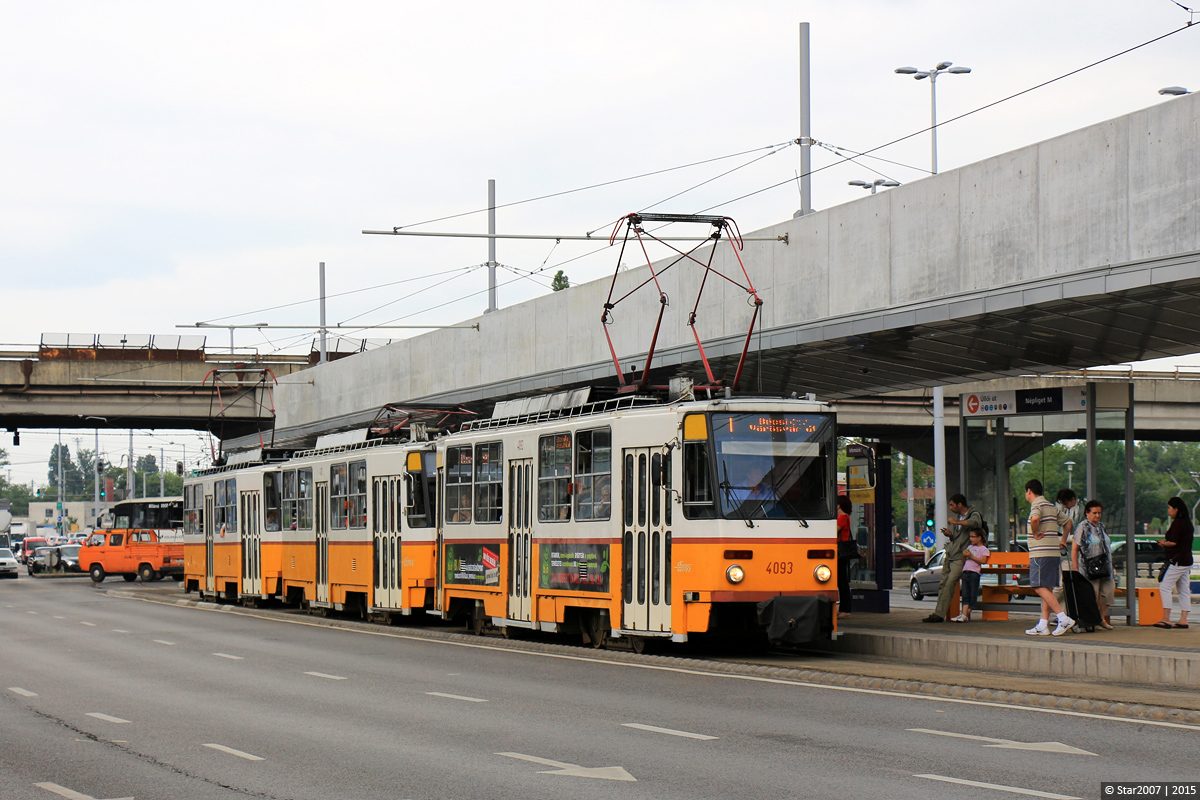 Budapest, Tatra T5C5 — 4093