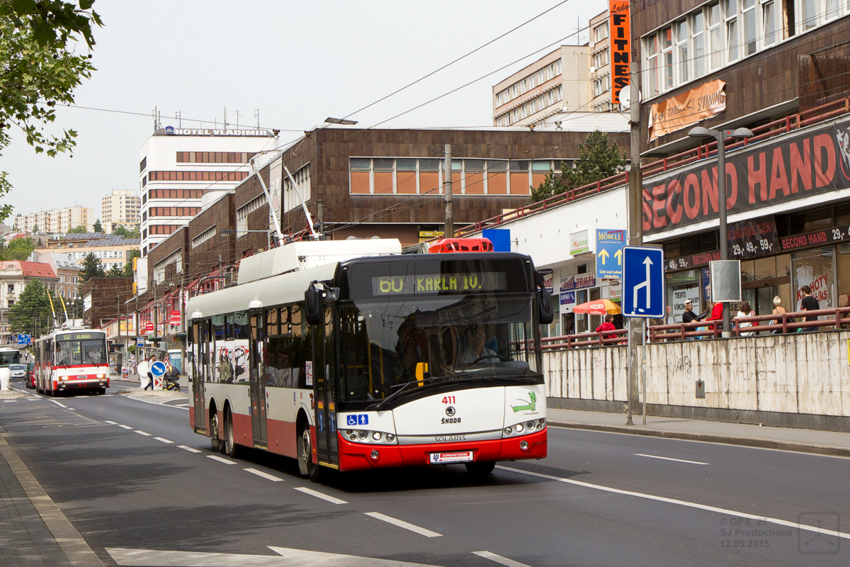 Ústí nad Labem, Škoda 28Tr Solaris III Nr. 411