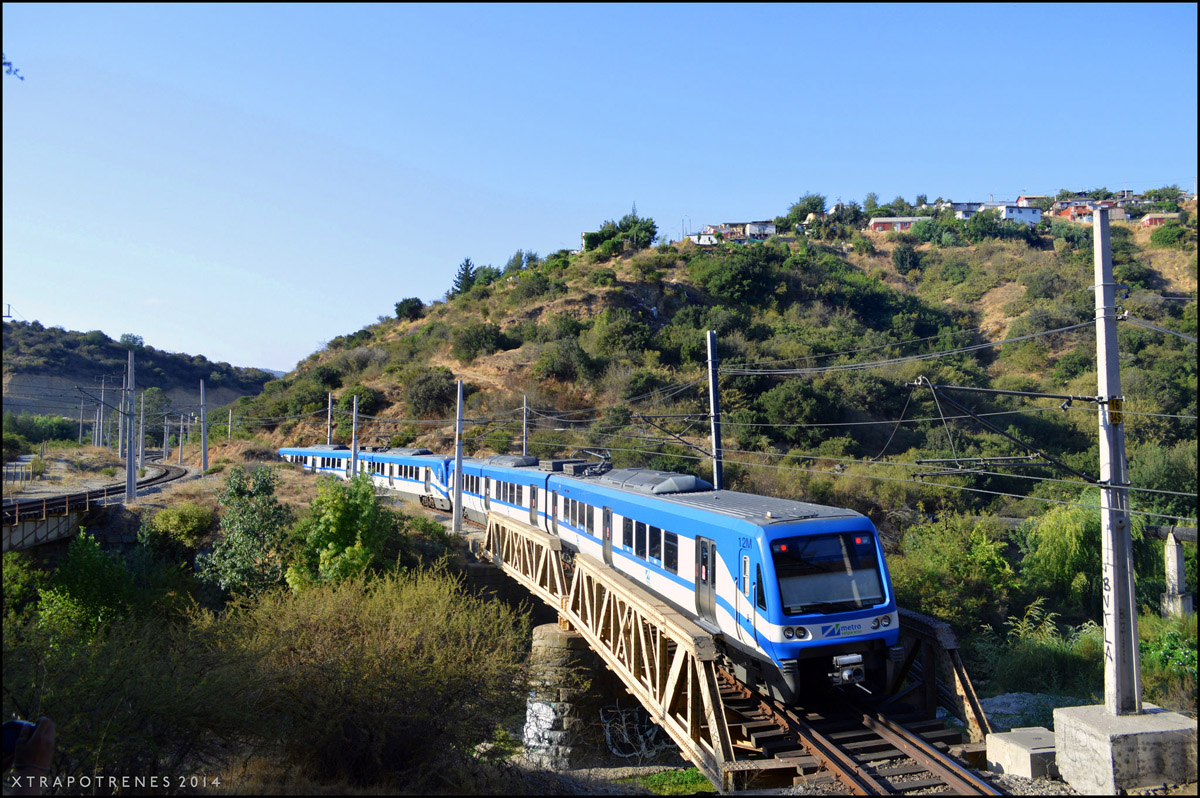 Вальпараисо, Alstom X'Trapolis 100 № 12; Вальпараисо — Пригородный метрополитен Valparaíso — Viña del Mar — Limache