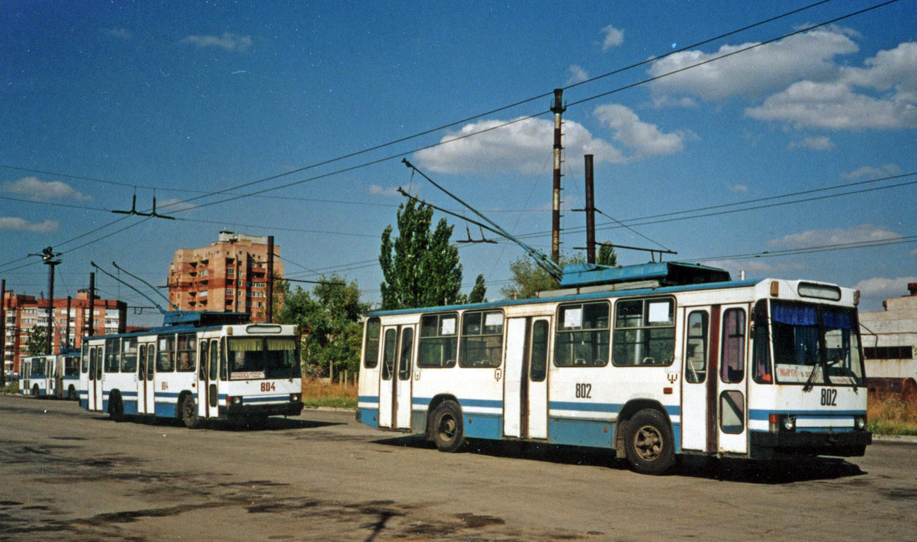 Mariupol, YMZ T2 č. 804; Mariupol, YMZ T2 č. 802