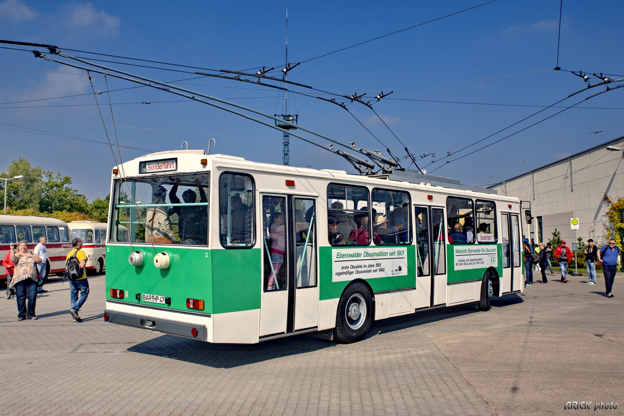 Eberswalde, Škoda 14Tr03 № 3; Eberswalde — Anniversary: 75 years of trolleybuses in Eberswalde (12.09.2015) • Jubiläum: 75 Jahre Obusbetrieb in Eberswalde (12.09.2015)