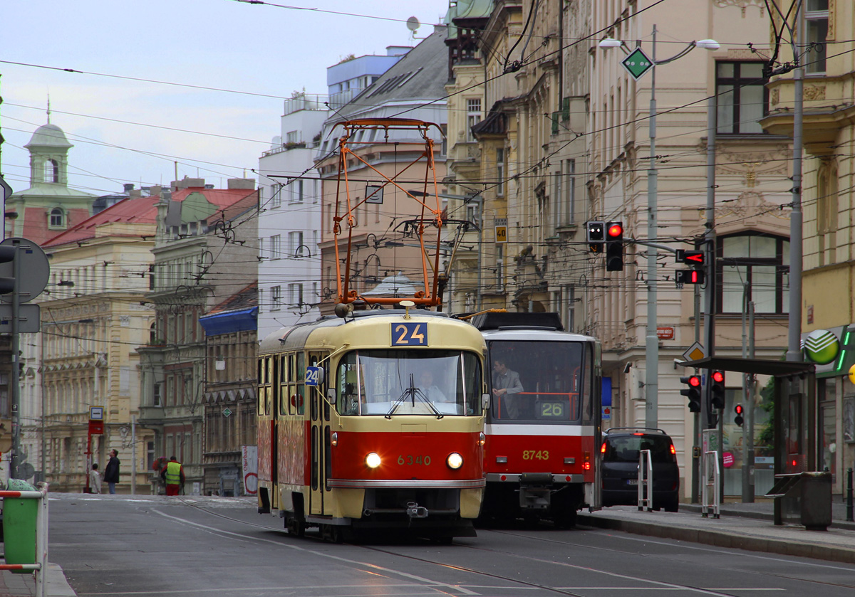 Прага, Tatra T3 № 6340; Прага — 140 лет городскому транспорту в Праге