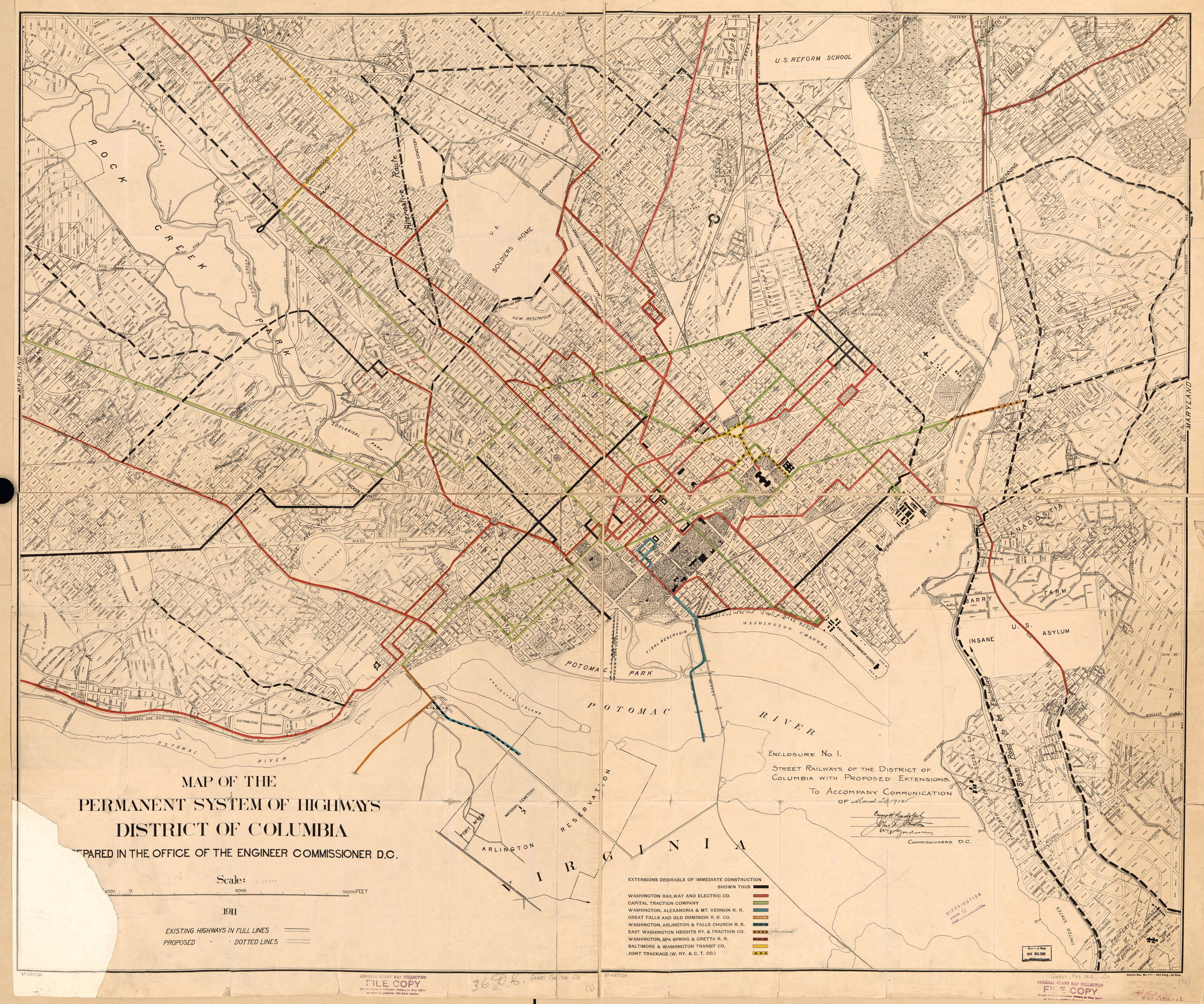 Вашингтон, DC — Схемы