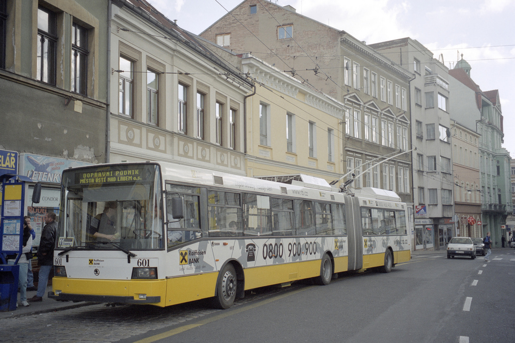 Усти-над-Лабем, Škoda 22Tr № 601; Теплице — Троллейбусы других городов; Теплице — Юбилей: 50 лет Теплицкому троллейбусу (28./29.09.2002)