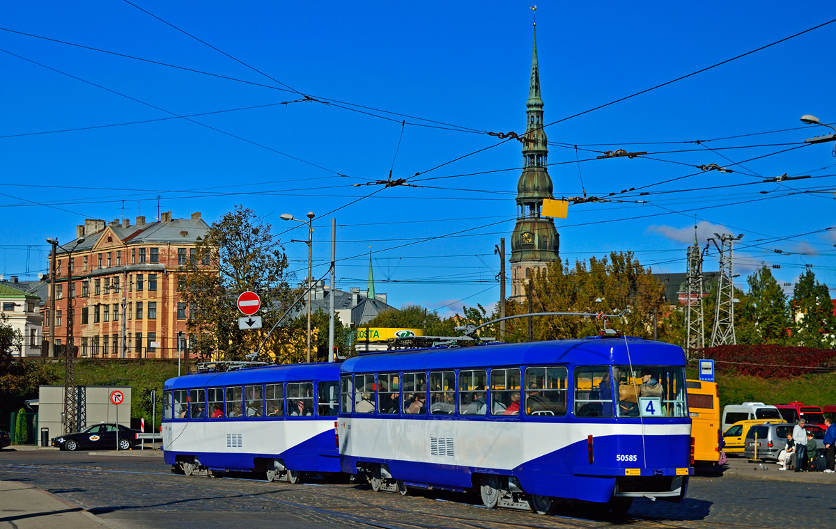 Riga, Tatra T3A č. 50585
