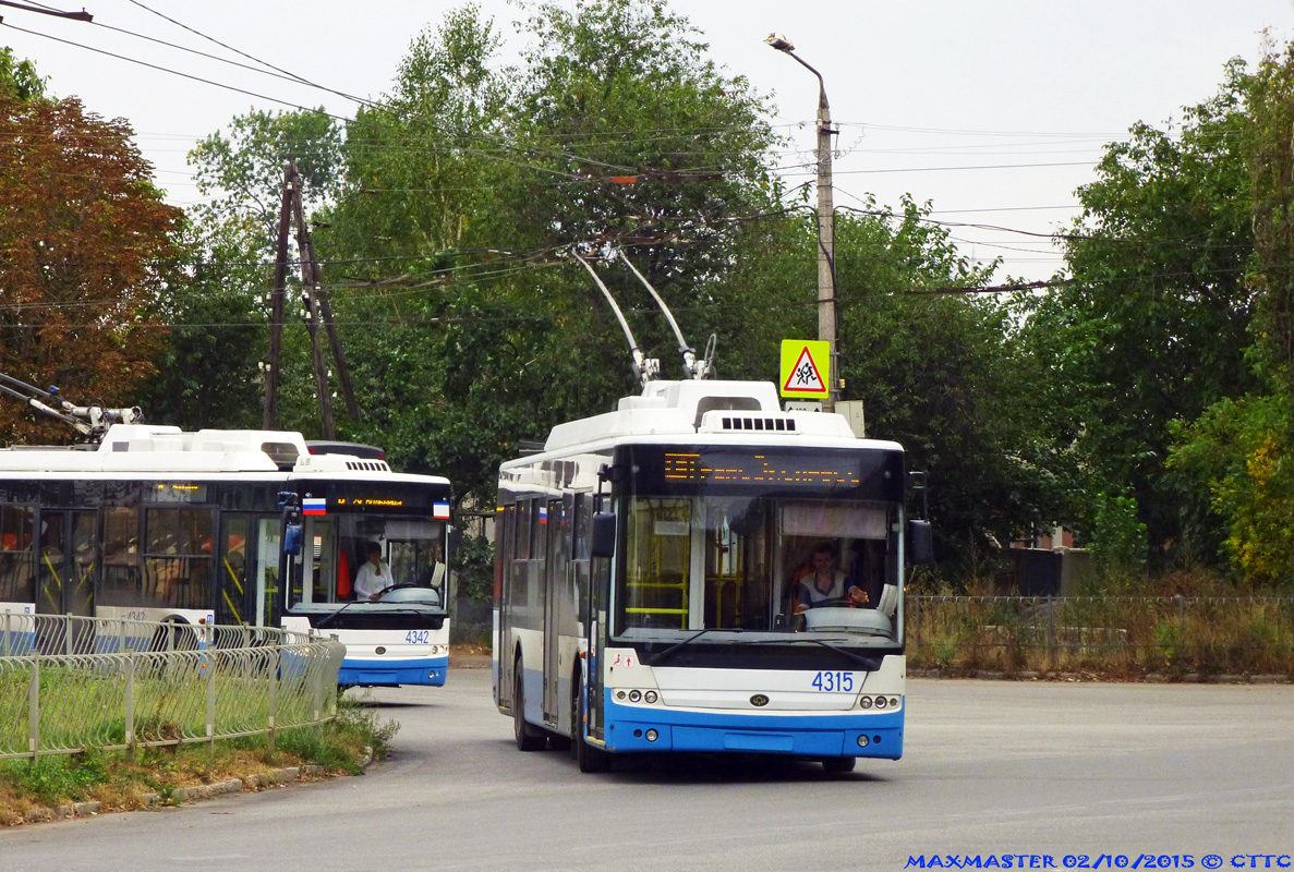Krymský trolejbus, Bogdan T70110 č. 4315