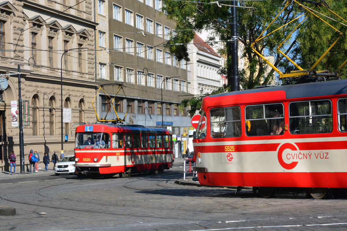 Prague, Tatra T3 № 5520