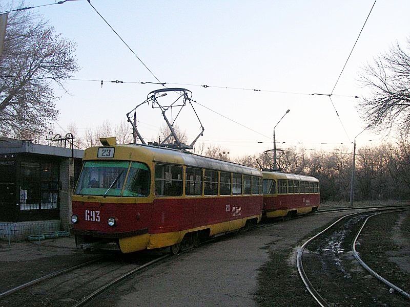 Харьков, Tatra T3SU № 693