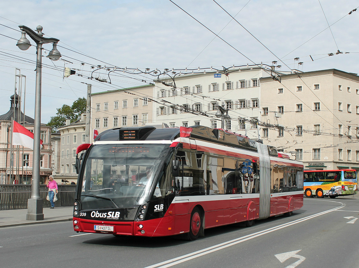 Salzburg, Solaris Trollino III 18 AC MetroStyle № 339