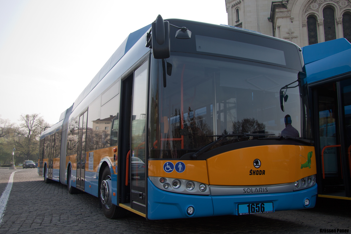 София, Škoda 27Tr Solaris III № 1656; София — Официално представяне на новите тролейбуси Škoda 27Tr — 04.04.2014