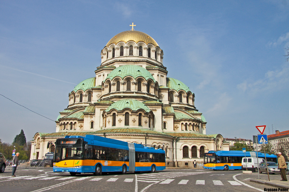 Sofia, Škoda 27Tr Solaris III č. 1651; Sofia — Official Launch of the new trolleybuses Škoda 27Tr — 04.04.2014