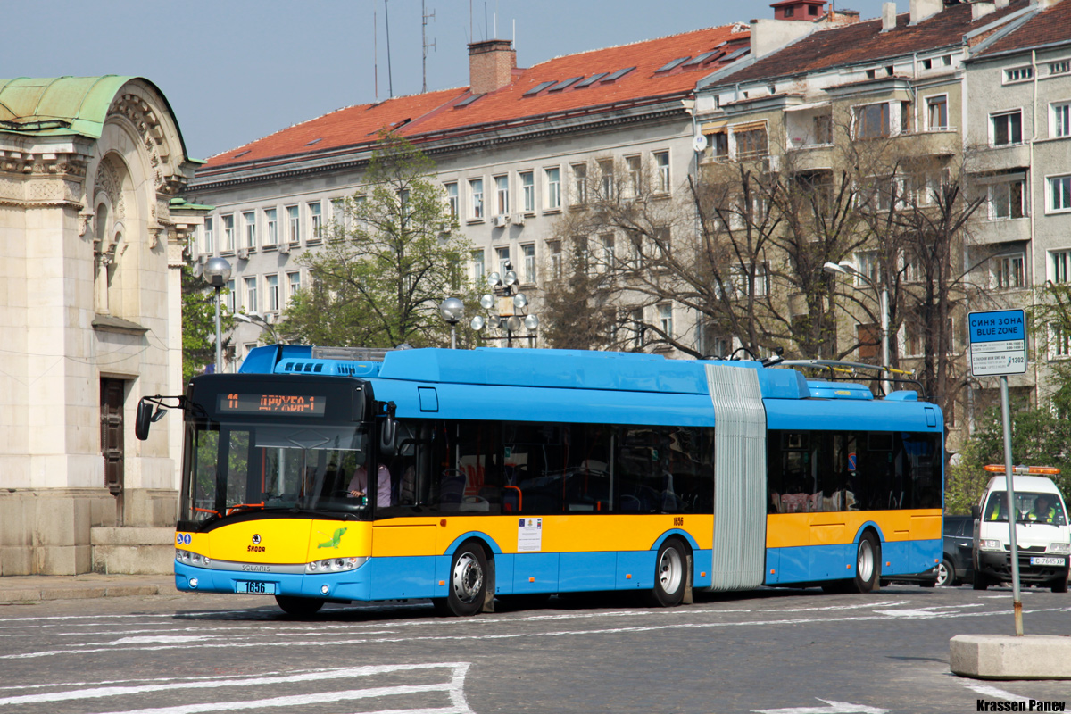 София, Škoda 27Tr Solaris III № 1656; София — Официално представяне на новите тролейбуси Škoda 27Tr — 04.04.2014